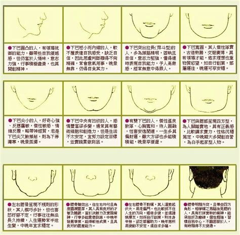 面相下巴|风水大师秋水：面相解读之下巴——下巴看性格、婚姻